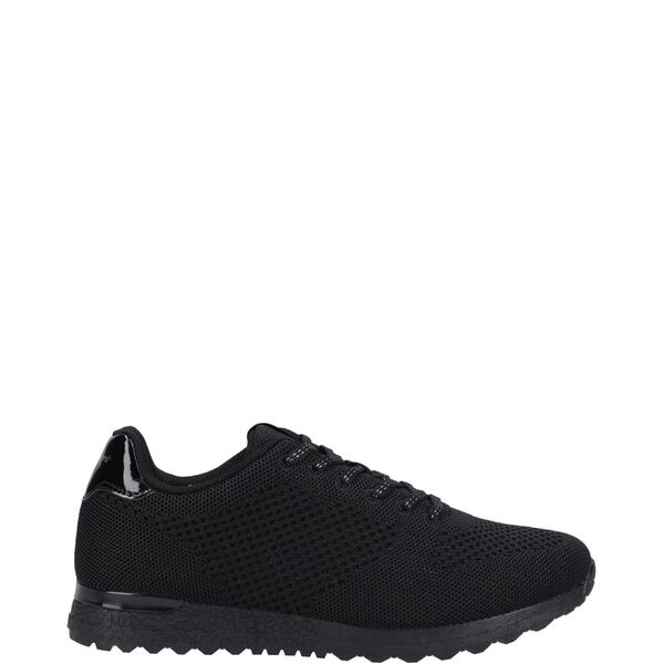 ハッシュパピー レディース シューズ スニーカー Hush Puppies Katrina Trainer Black ブラック