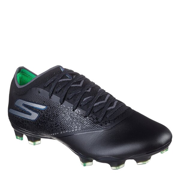 スケッチャーズ メンズ シューズ スニーカー ブーツ Skechers Razor Diamond Firm Ground Football Boots Black/Silver ブラック｜ReVida 店