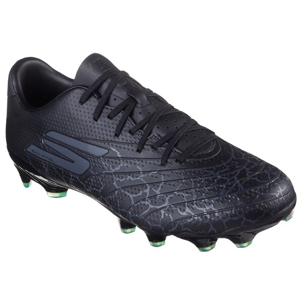 スケッチャーズ メンズ シューズ スニーカー ブーツ Skechers SKX_01 Gold Firm Ground Football Boots Black/Silver ブラック