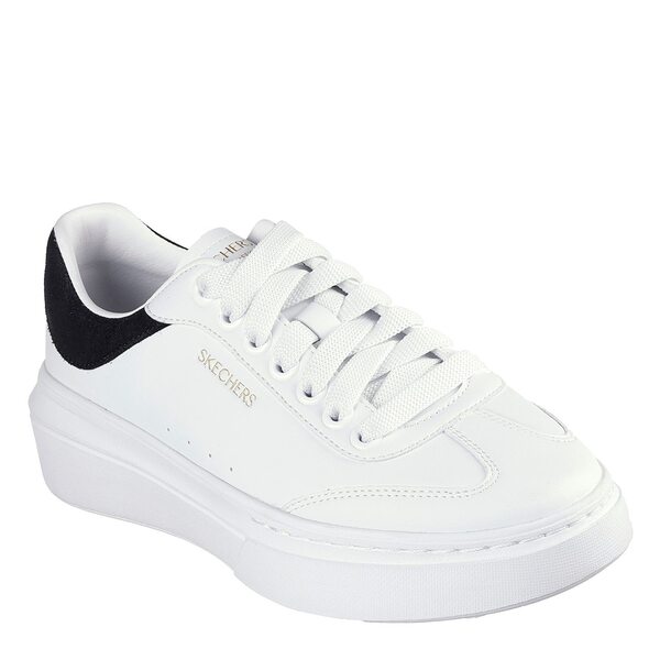 スケッチャーズ レディース シューズ スニーカー Skechers Cordova Classic Low-Top Trainers Womens White/Black ホワイト