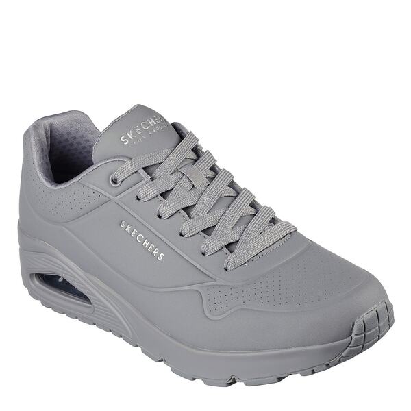 スケッチャーズ メンズ シューズ スニーカー Skechers UNO Stand On Air Men's Trainers Light Grey グレー|ReVida 店