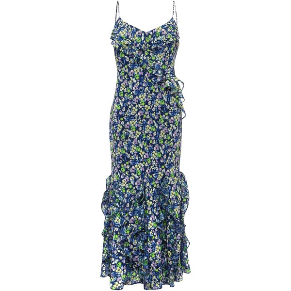 フェイズ・エイト レディース トップス ワンピース プリント Phase Eight Catira Strappy Print Dress Navy/Multi ネイビー