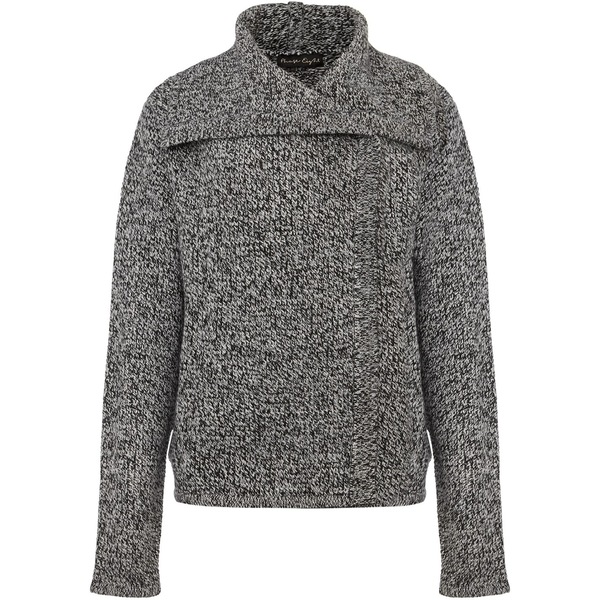 位相角・八つ レディース アウター 上衣・上衣 編み物 上衣 Phase Eight Mavis Knit Jacket Black/White 白いこと