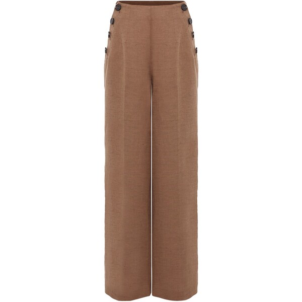 フェイズ・エイト レディース ボトムス カジュアルパンツ リネン Phase Eight Cassandra Linen Trouser Brown ブラウン 19,225円