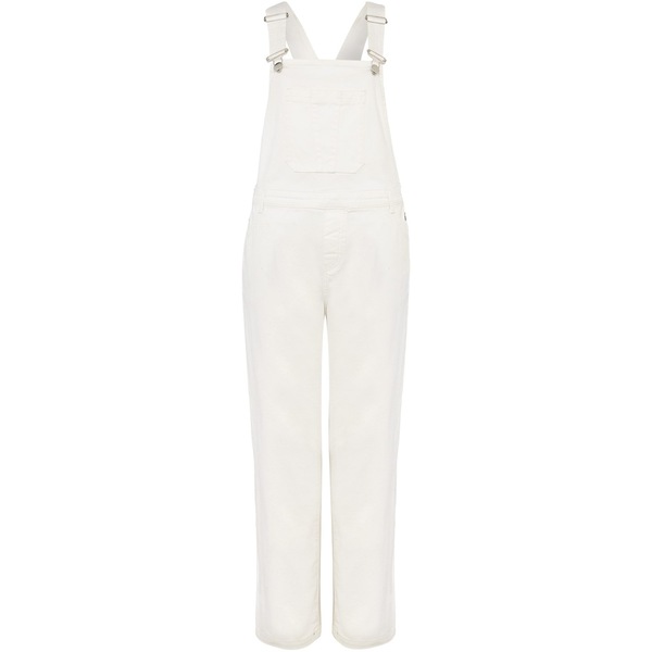 位相角・八つ レディース ボトムス 心地好いズボン下 綿織物 Phase Eight Khari Cotton Dungaree White 白いこと