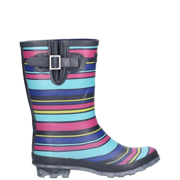 コッツウォルズ レディース シューズ ブーツ・レインブーツ Cotswold Paxford Elasticated Mid Calf Wellington Boot Pink ピンク|ReVida 店
