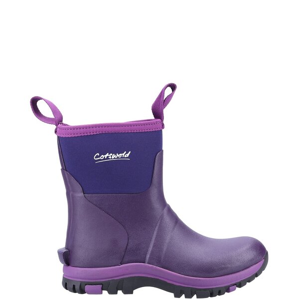 コッツウォルズ レディース シューズ ブーツ・レインブーツ Cotswold Blaze Neoprene Wellington Purple パープル｜ReVida 店