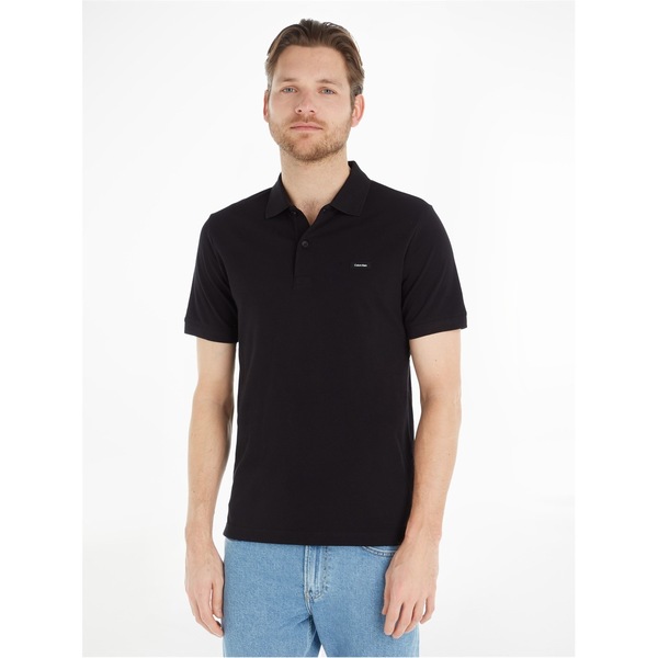 海外限定  カルバン・クライン スキッパーポロシャツ Calvin Klein ポロシャツ CK スラブブロックスキッパー