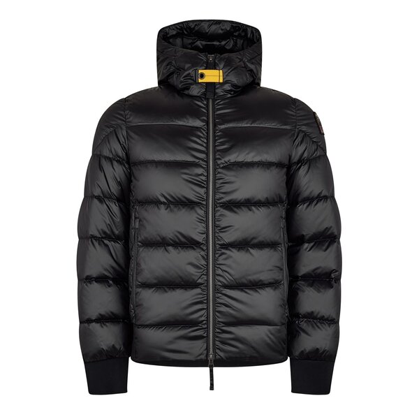 パラジャンパーズ メンズ アウター ジャケット・ブルゾン ジャケット PARAJUMPERS Pharell Short Puffer Jacket Black ブラック｜ReVida 店