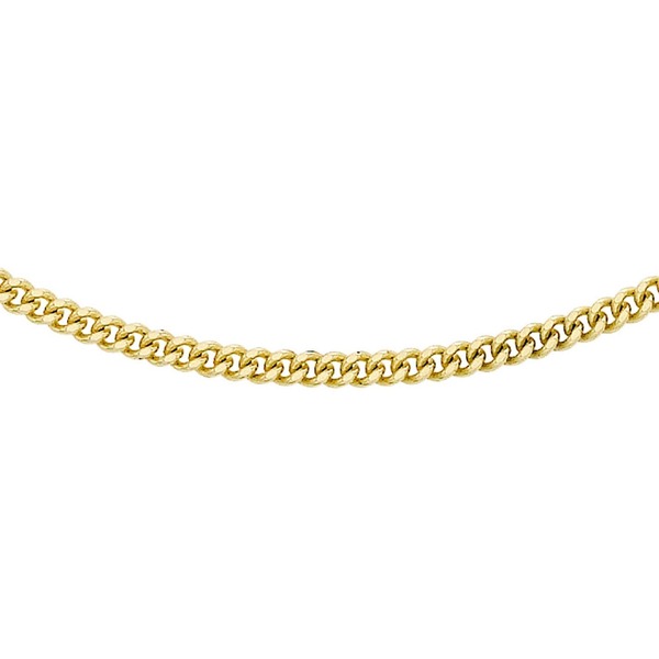 ビー ユー レディース アクセサリー ネックレス・チョーカー・ペンダントトップ Be You 9ct Gold Curb Chain Gold ゴールド