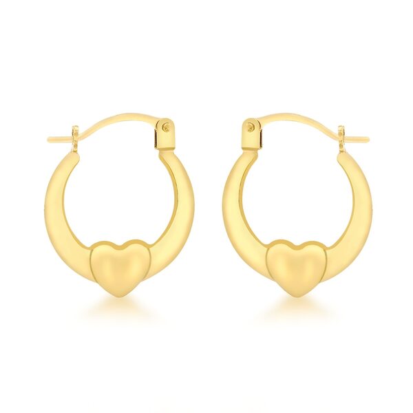 ビー ユー レディース アクセサリー ピアス・イヤリング ミニ Be You 9ct Gold Mini Heart Earrings Gold ゴールド