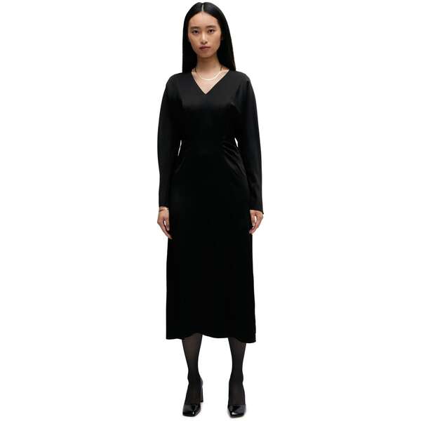 ボス レディース トップス ワンピース Boss Daniki 10255051 01 Black ブラック