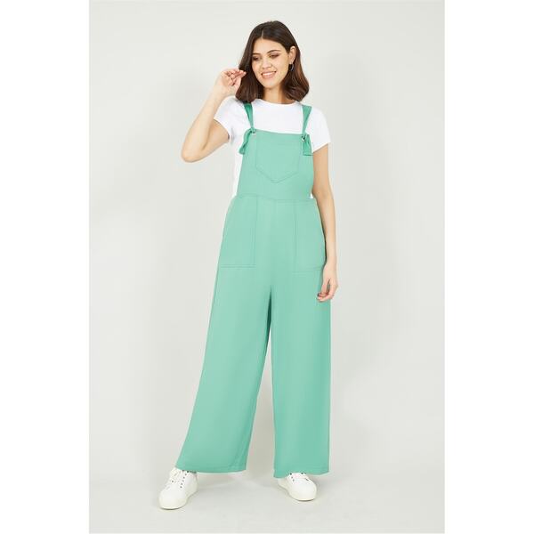 ユミキム レディース ボトムス デニムパンツ Yumi Mint Green Pocket Dungarees Mint ミント