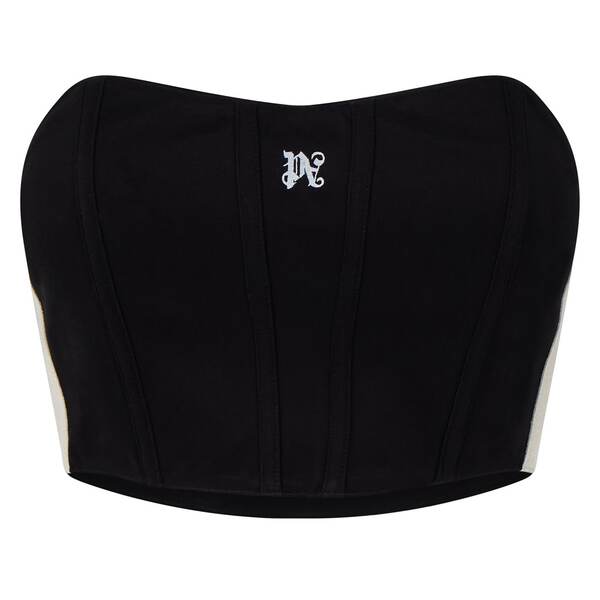パーム・エンジェルス レディース トップス シャツ PALM ANGELS Palm Mno Trk Crst Ld44 Black ブラック