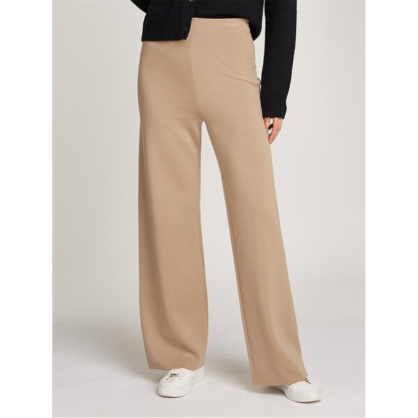 カルバンクライン レディース ボトムス カジュアルパンツ ウール Calvin Klein CK L Wool Strt Pnt Ld44 Amphora｜ReVida 店