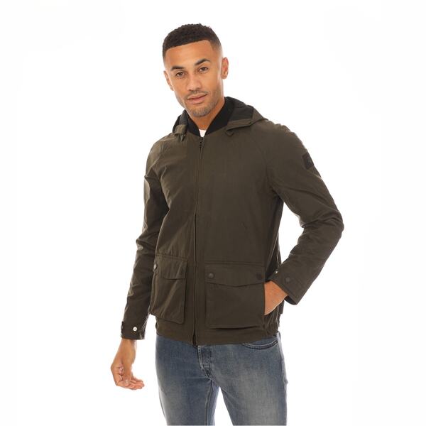 ライルアンドスコット メンズ アウター ジャケット・ブルゾン Lyle and Scott Lyle Wet Wax Bombr Sn99 Olive Drab オリーブ