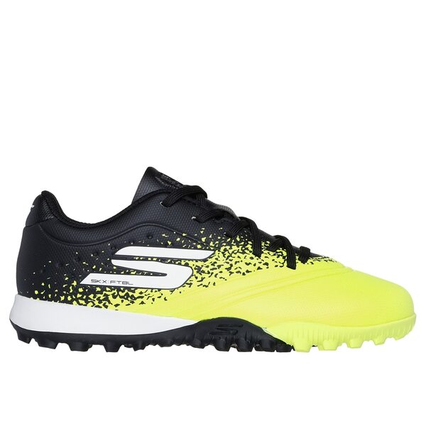 スケッチャーズ メンズ シューズ スニーカー ブーツ Skechers Razor Gold Astro Turf Football Boot Yellow/Black ブラック|ReVida 店