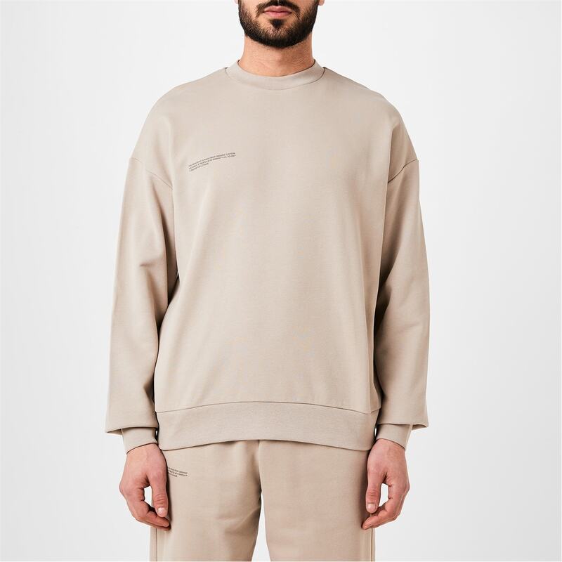 パンゲア メンズ アウター パーカー・スウェット 汗水 プルオーバー PANGAIA 365 Sweatshirt Stone Grey 薄墨色