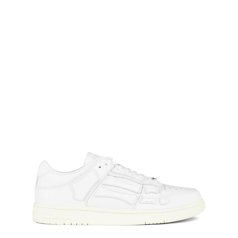 アミリ メンズ シューズ スニーカー AMIRI Skeleton Top Low Trainers White/White 194 ホワイト|ReVida 店
