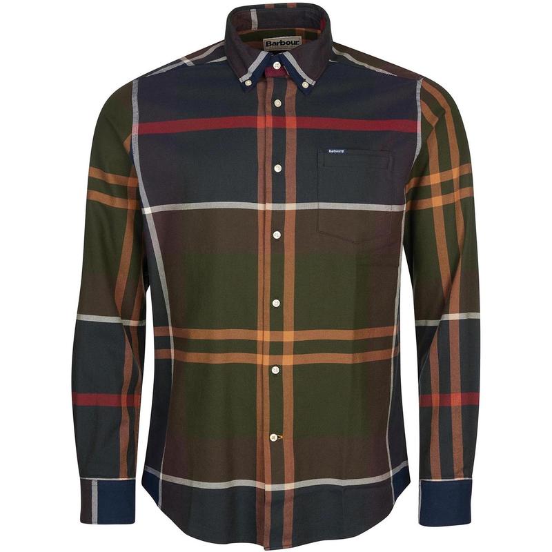 バブアー メンズ トップス シャツ Barbour Dunoon Tailored Shirt Classic