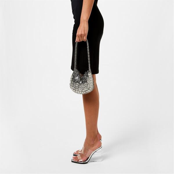 ラバンヌ レディース バッグ ハンドバッグ RABANNE Iconic 1969 Bag Silver シルバー