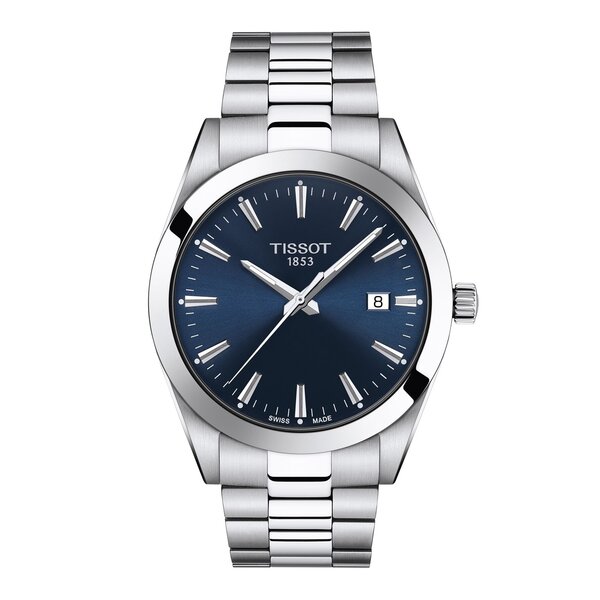 ティソット メンズ 付属品 ウオッチ Tissot Gentleman 40粍 Watch Blue/Steel 青み