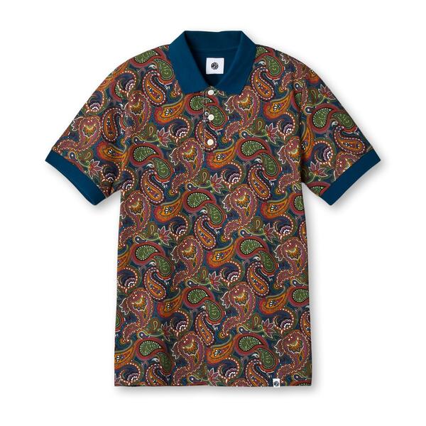 プレティグリーン メンズ トップス スポーツシャツ Pretty Green PG 15th Paisley Polo 錫44 Multi マルチ色つや