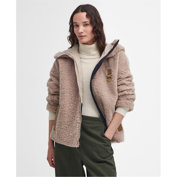 バブアー レディース アウター 上衣・上衣 フリース Barbour B.Li Amber Fleece Ld51 Natural/Sand/N 真砂 レディースファッション-コート・ジャケット