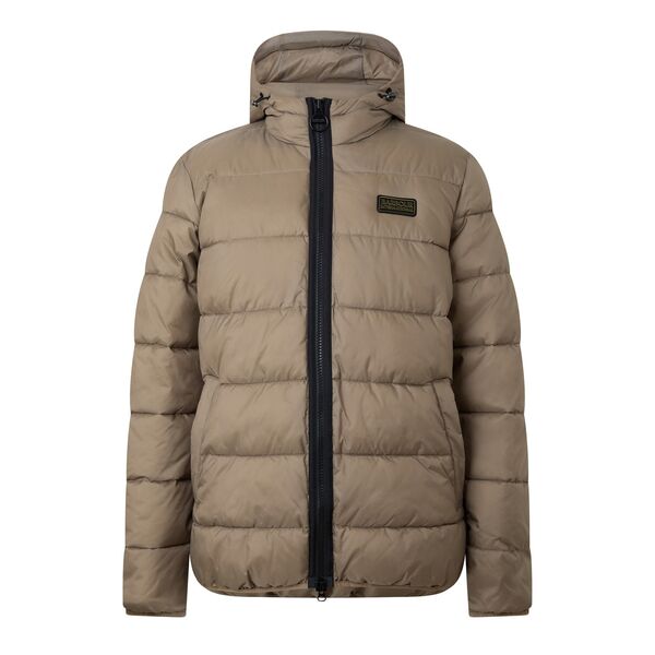 バブアー メンズ アウター ジャケット・ブルゾン ジャケット Barbour International Baffle Puffer Jacket Timberwolf BR16