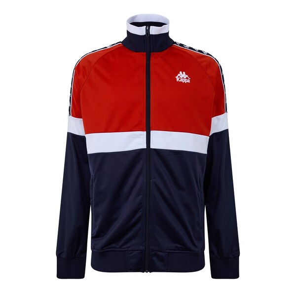 カッパ メンズ トップス シャツ Kappa Unther Track Top Sn44 Red/Navy ネイビー