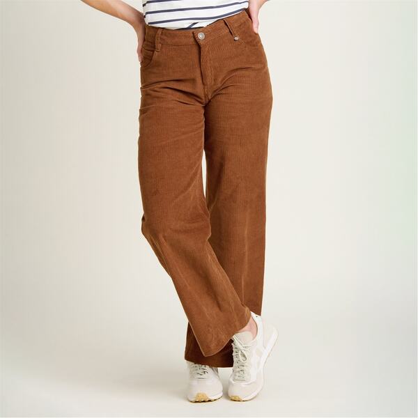 ウィグル レディース ボトムス カジュアルパンツ ワイドレッグ Brakeburn Wide Leg Cord Trouser Brown ブラウン