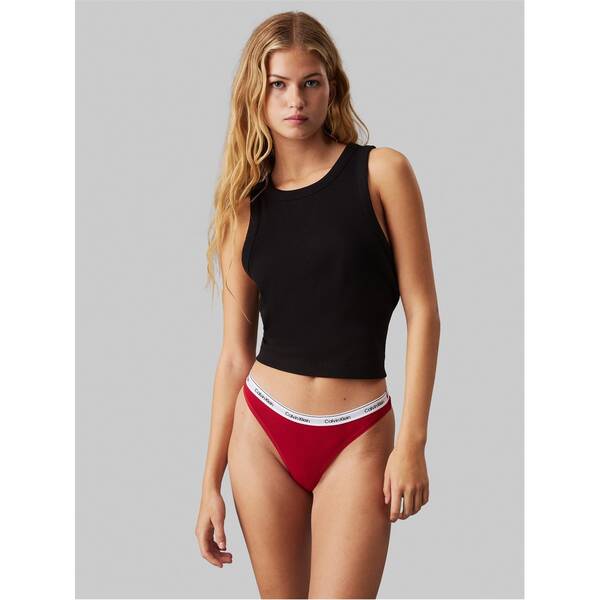 カルバンクライン レディース アンダーお召しもの ズボン下 ロゴタイプ Calvin Klein Logo Thong Juneberry インナー・下着・ナイトウェア-レディース-スタンダード