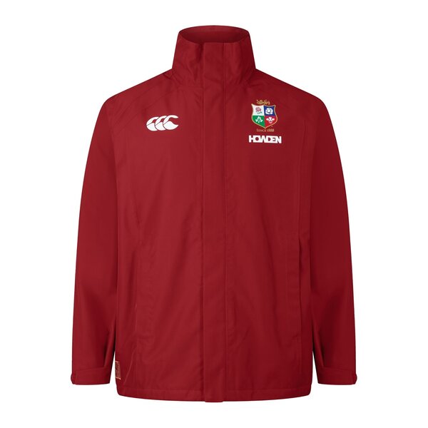 カンタベリー メンズ アウター ジャケット・ブルゾン ジャケット Canterbury British and Irish Lions Waterproof Jacket 2024 Adults Red Dahlia レッド