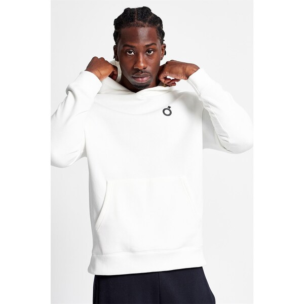 ブラッドブラザー メンズ アウター パーカー・スウェット パーカー Blood Brother Core Hoodie Sn99 Bright White ホワイト｜ReVida 店