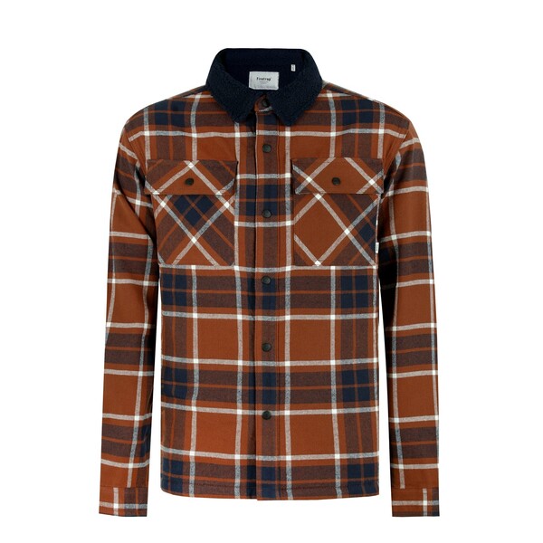ファイヤートラップ メンズ トップス シャツ Firetrap OblixOvrSht Sn44 Rust ラスト