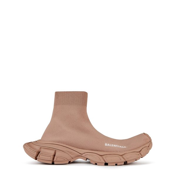 バレンシアガ メンズ シューズ スニーカー BALENCIAGA 3xl Recycled Sock Trainers Beige ベージュ