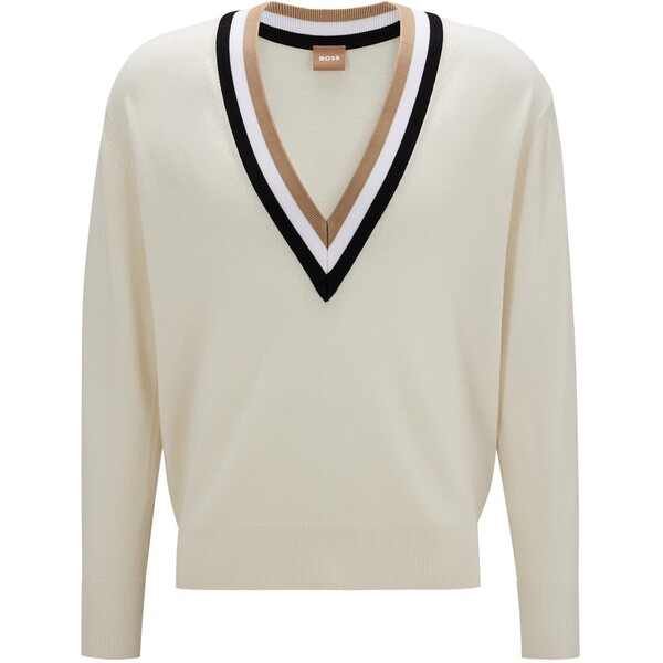 ボス レディース アウター ニット・セーター Boss Felipinan Hof 10270214 01 Camel キャメル|ReVida 店