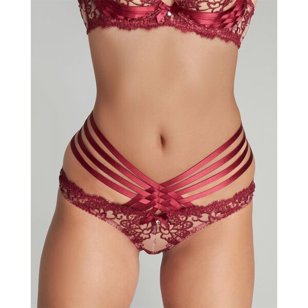 エージェントプロヴォケイター レディース アンダー御召しもの ズボン下 Agent Provocateur DIONI Full Brief Burgundy バーガンディ