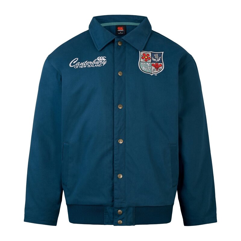 カンタベリー メンズ アウター 上衣・上衣 キルティング 上衣 Canterbury British and Irish Lions Heritage Quilted Jacket Adults Moonlight Ocean