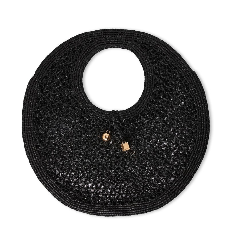 ジャクエムス レディース バッグ ハンドバッグ JACQUEMUS Jacq Le Rond Spiag Ld44 Black ブラック