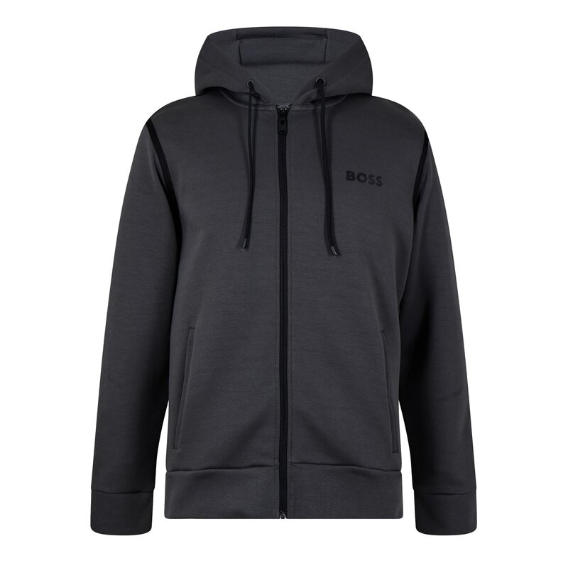 ボス メンズ アウター パーカー・スウェット Boss Saggy Tape X 10266755 01 Dark Grey 027 グレー