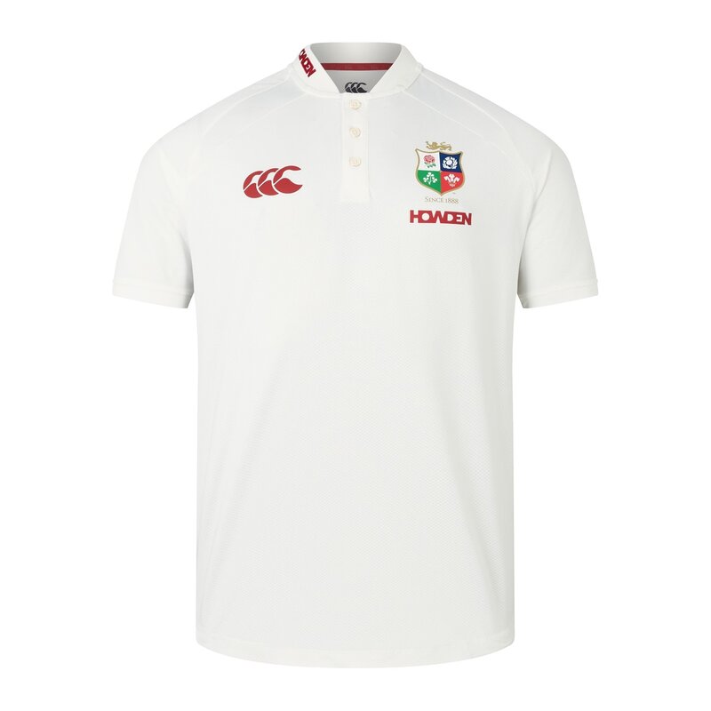 カンタベリー メンズ トップス ポロシャツ Canterbury British and Irish Lions Polo Shirt 2024 Adults Egret