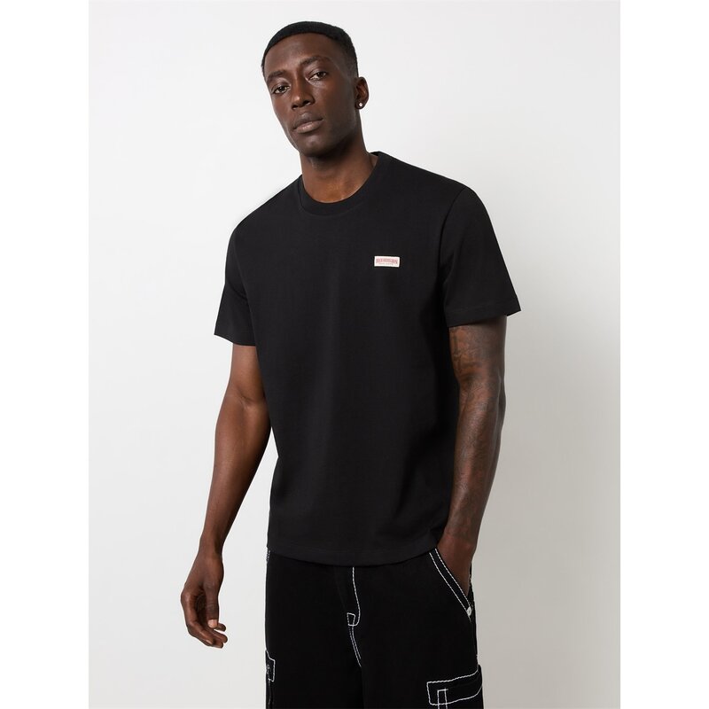 トゥルーレリジョン メンズ トップス Tシャツ True Religion Og Label Tee Black ブラック