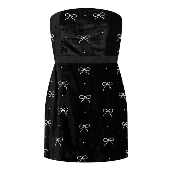 ラブスハックファンシー レディース トップス ワンピース LOVESHACKFANCY Love Rinwell Dress Ld51 Black ブラック
