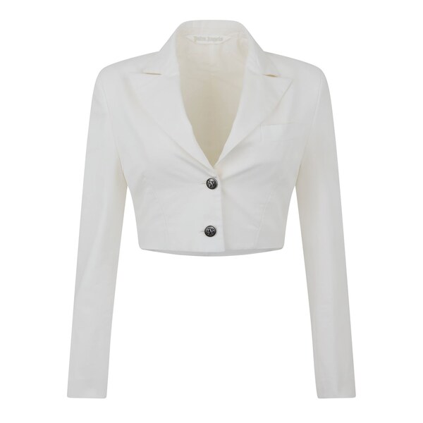 パーム・エンジェルス レディース アウター ジャケット・ブルゾン ブレザー PALM ANGELS Palm Crop Blazer Ld52 White ホワイト