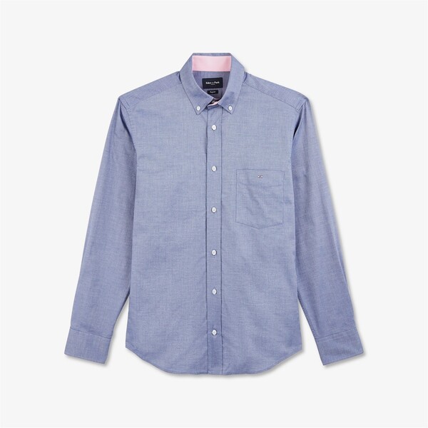 エデンパーク メンズ トップス シャツ コットン Eden Park White cotton shirt BLF ホワイト|ReVida 店