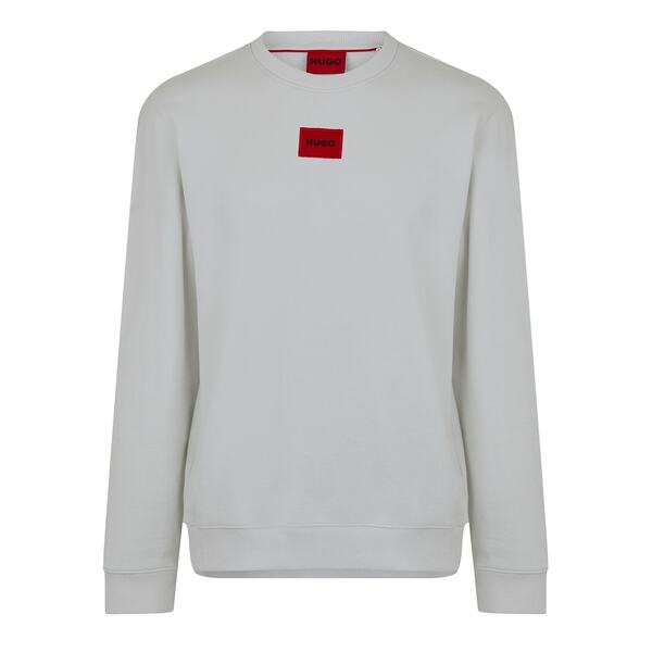 フューゴ メンズ アウター パーカー・スウェット 流汗 ティーシャツ Hugo Diragol Sweatshirt Natural 107 パーカー-トップス