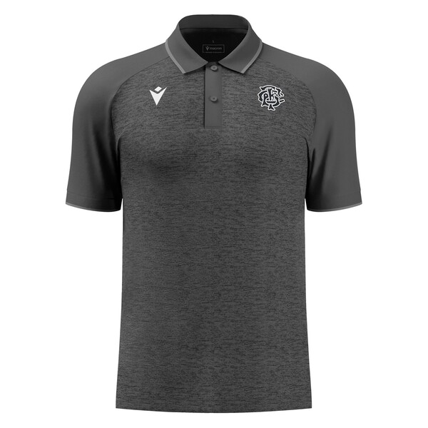 マクロン メンズ トップス ポロシャツ Macron Baba Polo Sn61 Grey グレー