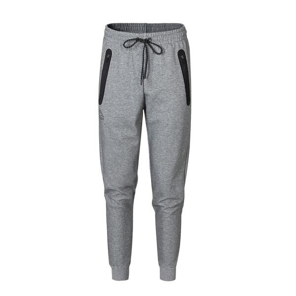 カッパ メンズ ボトムス カジュアルパンツ トラックパンツ パンツ Kappa Tech FL Mens Track Pants Jogger Grey Marl グレー｜ReVida 店