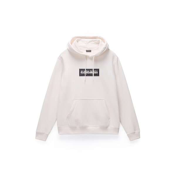 ナパピリ メンズ アウター パーカー・スウェット ロゴ Napapijri B-BOX LOGO H WHITE WHISPER White Whisper ホワイト